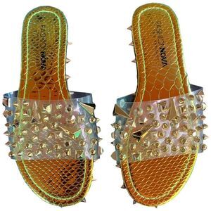 Bundle 3/$10 🎉 Fashion Nova Studded Sandal Slides